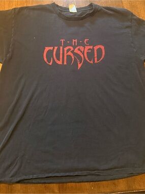 RARE The Cursed Bobby Blitz Overkill Dan Lorenzo 2007 Band Tee XL